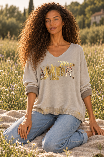 Sweater Gold Amour