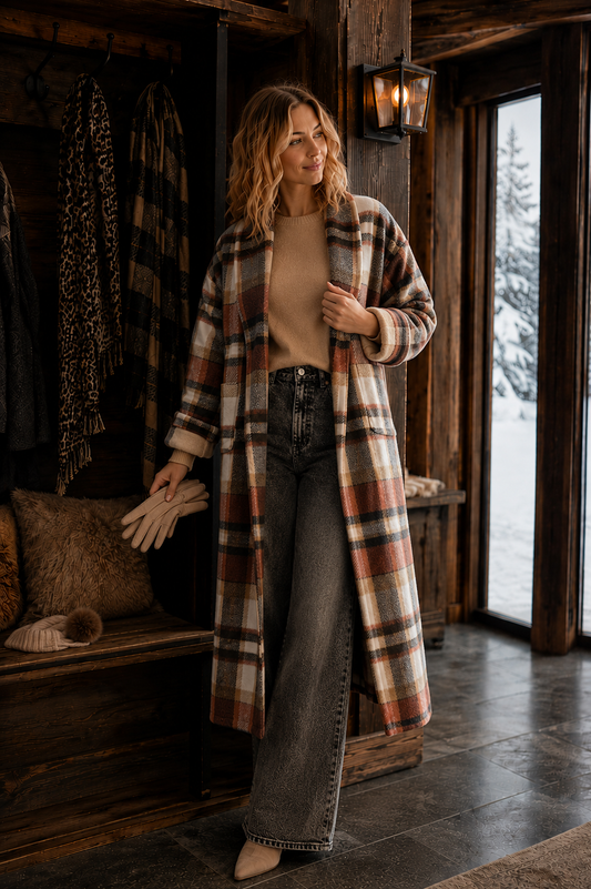 Abrigo Tartan | Abrigo Escocés