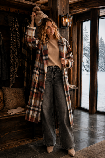 Abrigo Tartan | Abrigo Escocés