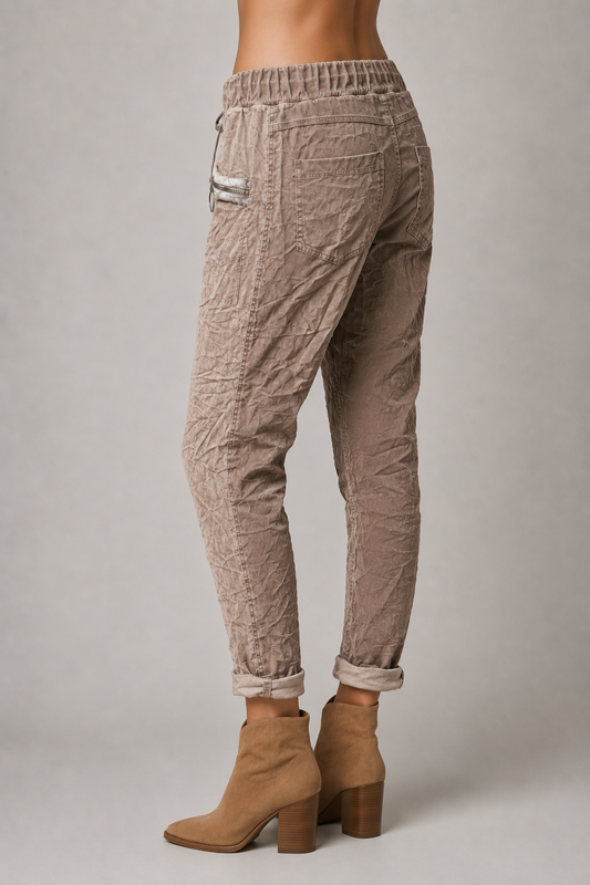 Jogger Maxi Silver Zip