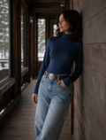 Beatle Basic Modal mujer cuello alto