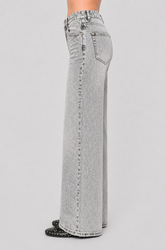 Jeans Straight Pearl Gray