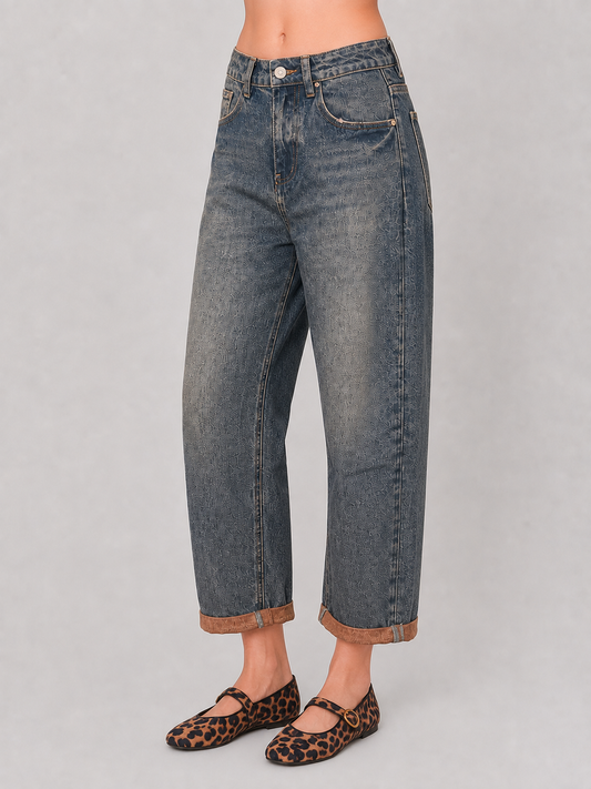 Jeans Terra Relaxed Tapered Mujer